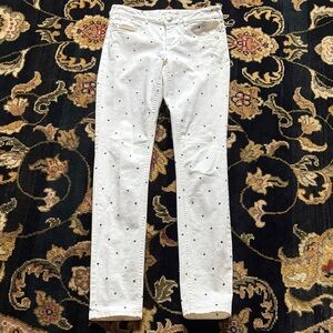 Scotch & Soda LesFilles La Bohemienne Mid Rise Skinny Jeans; Hearts & Clubs!!